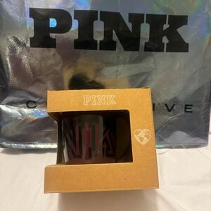 PINK Victoria's Secret Mug - Black and Purple